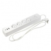 Умный удлинитель EKF Connect PRO Wi-Fi 16А c USB голосовые помощники Алиса и Маруся