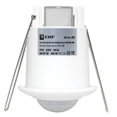 ИК датчик движения EKF PROxima встраиваемый 800Вт 360гр. до 6м IP20 dd-ms-200