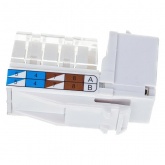 Механизм компьютерной розетки Экопласт RJ-45, кат.5е, UTP LK45