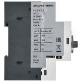 Выключатель автоматический защиты двигателя ИЭК ARMAT A6 GV2P 2.5-4А