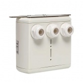 Микроволновый датчик движения EKF PROxima белый для высоких потолков 2000Вт 360гр. 30м IP65 MW-707