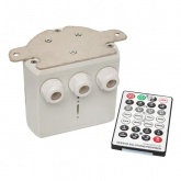 Микроволновый датчик движения EKF PROxima белый для высоких потолков 2000Вт 360гр. 30м IP65 MW-707