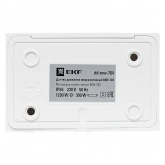 Микроволновый датчик движения EKF PROxima белый 1200Вт 180гр. до 15м IP65 MW-704