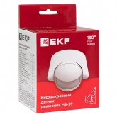 ИК датчик движения EKF PROxima настенный 1200Вт 180гр. до 12м IP44 MS-39