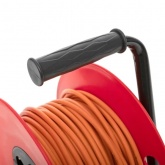 Удлинитель на катушке EKF PROxima Атлант 2.0, 4 гнезда 30м без заземления ПВС 2*0,75 6А/1,3кВт