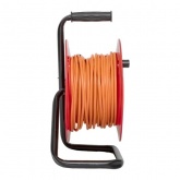 Удлинитель на катушке EKF PROxima Атлант 2.0, 4 гнезда 40м с заземлением ПВС 3*1,0 10А/2,2кВт