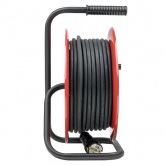 Удлинитель на катушке EKF PROxima Атлант 2.0, 4 гнезда 50м без заземления ПВС 2*0,75 6А/1,3кВт