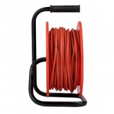 Удлинитель на катушке EKF PROxima Атлант 2.0, 4 гнезда 30м с заземлением ПВС 3*1,0 10А/2,2кВт