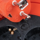 Удлинитель на катушке EKF PROxima Атлант 2.0, 4 гнезда 50м с заземлением ПВС 3*1,0 10А/2,2кВт