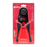 Пресс-клещи EKF ПКВ-16-4 для опрессовки наконечников НШВИ 4 - 16мм2 квадратный обжим Expert