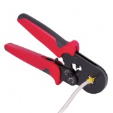 Пресс-клещи EKF ПКВ-6-4 для опрессовки наконечников НШВИ 0,25 - 6мм2 квадратный обжим Expert