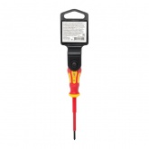 Отвертка EKF диэлектрическая крестовая Master PH0x75 мм VDE 1000В Basic