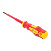 Отвертка EKF диэлектрическая крестовая Master PH0x75 мм VDE 1000В Basic