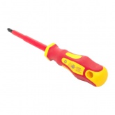 Отвертка EKF диэлектрическая крестовая Master PH2x100 мм VDE 1000В Basic