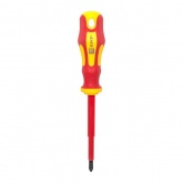 Отвертка EKF диэлектрическая крестовая Master PH2x100 мм VDE 1000В Basic