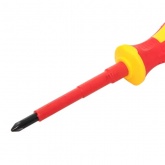 Отвертка EKF диэлектрическая крестовая Expert PH1x80 мм VDE 1000В PROxima