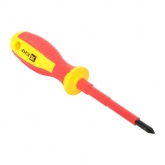 Отвертка EKF диэлектрическая крестовая Expert PH1x80 мм VDE 1000В PROxima