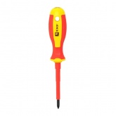 Отвертка EKF диэлектрическая крестовая Expert PH1x80 мм VDE 1000В PROxima