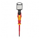 Отвертка диэлектрическая крестовая EKF Basic Master PZ2x100 мм VDE 1000В