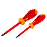 Набор крестовых диэлектрических отверток Felo Ergonic 2 шт серии 417