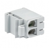 Клемма силовая вводная двойная EKF КСВ 16-50 мм2 160А серая