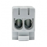 Клемма силовая вводная двойная EKF КСВ 16-50 мм2 160А серая