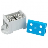 Клемма силовая вводная двойная EKF КСВ 16-95 мм2 245А синяя