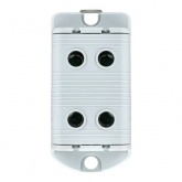 Клемма силовая вводная двойная EKF КСВ 16-95 мм2 245А серая