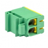 Клемма силовая вводная двойная EKF КСВ 16-95 мм2 245А желто-зеленая