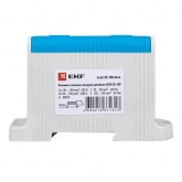 Клемма силовая вводная двойная EKF КСВ 35-150 мм2 320А синяя