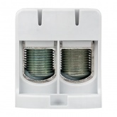 Клемма силовая вводная двойная EKF КСВ 35-150 мм2 320А серая