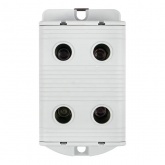 Клемма силовая вводная двойная EKF КСВ 35-150 мм2 320А серая