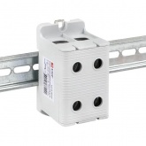 Клемма силовая вводная двойная EKF КСВ 35-150 мм2 320А серая