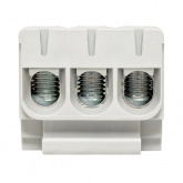 Клемма силовая вводная тройная EKF КСВ 16-50 мм2 160А серая PROxima