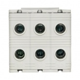 Клемма силовая вводная тройная EKF КСВ 16-50 мм2 160А серая PROxima