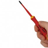 Отвертка Felo диэлектрическая PZ 1х80 E-Slim Ergonic