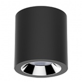 Светильник LED Вартон DL-02 Tube накладной 125х135 18W 4000K 35° RAL9005 черный матовый