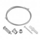 Комплект подвеса с тросом Вартон Mercury Mall (1,5х2000мм) к-кт: 3 подвеса 2 м