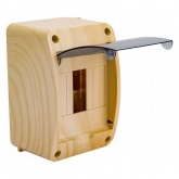 Щит распределительный навесной Ruvinil Tyco на 4 модуля под дерево Сосна, 140х90х85мм