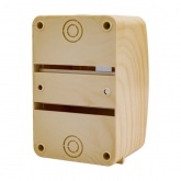 Щит распределительный навесной Ruvinil Tyco на 4 модуля под дерево Сосна, 140х90х85мм