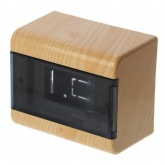 Щит распределительный навесной Ruvinil Tyco на 6 модулей под дерево Сосна, 160х132х93мм