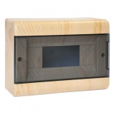 Щит распределительный навесной Ruvinil Tyco на 9 модулей под дерево Сосна, 222х160х93мм