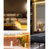 Светодиодная лента Feron LS616 180SMD(2835) 17W/m 12V IP20 5000x10x1,22mm 3000K теплый белый