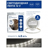 Светодиодная лента Feron LS603 60SMD(2835) 4.8W/m 12V IP20 5000x8x1.22mm 4000K нейтральный белый