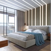 Светодиодная лента Feron LS616 180SMD(2835) 17W/m 12V IP20 5000x10x1,22mm 4200K нейтральный белый