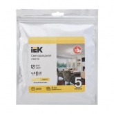 Лента светодиодная ИЭК LED LSR 2835 WW 60Led/m 4,8W/m 12V IP20 3000K теплый белый (упаковка 5м)