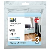 Лента ИЭК LED 3м LSR-2835W60-4,8-IP20-12В холодный белый