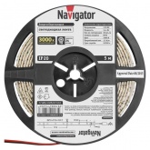 Светодиодная лента Navigator 71 426 NLS-5050WW60-14.4-IP20-12V R5 14,4W 3000K (бухта 5m)