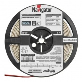 Светодиодная лента Navigator 71 764 NLS-3528СW120-9.6-IP20-12V R5 9,6W 6000K (бухта 5m)