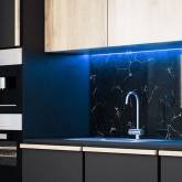 Лента светодиодная Gauss Elementary 2835/60-SMD 4.8W/m 12V DC IP20 синий (упаковка 5м)